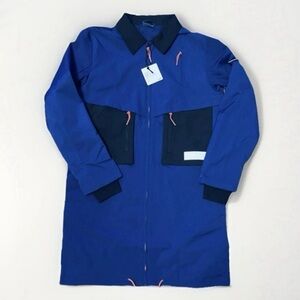 Puma Tunnel Trench Coat - Mens Sizes XL - Blue - (530323-01) - $200